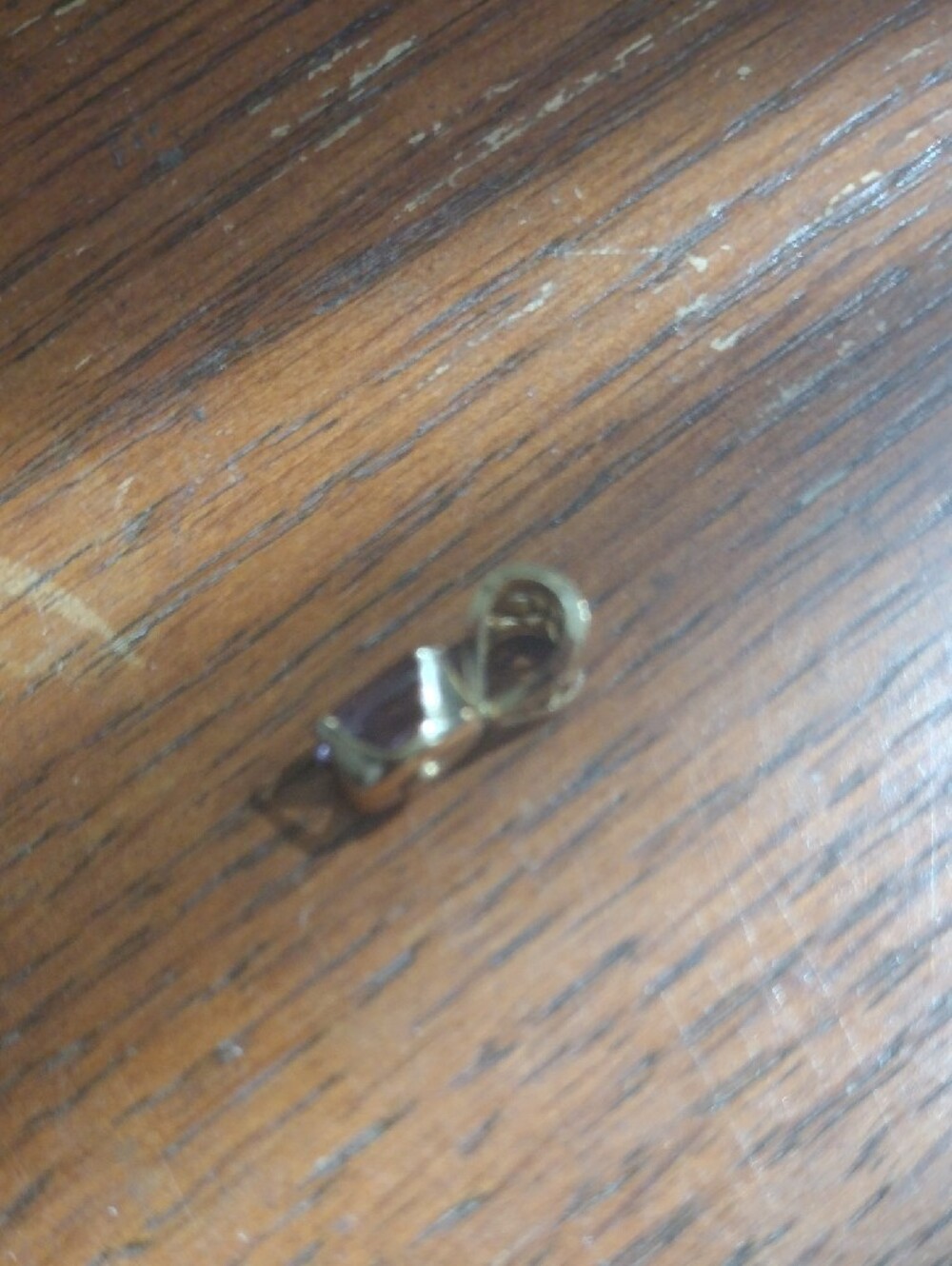 Genuine Amethyst Pendant - Picture 3 of 12